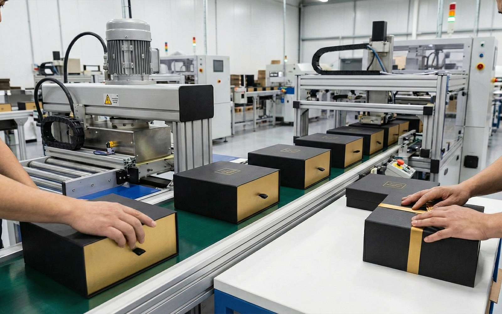 Proses produksi hardbox premium di pabrik D'ArtBox